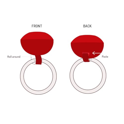 Image of Mutt of Course Dog Toy Plush Squeaky Toy for Dogs | Wedding Ring Design | Soft Chew & Tug Toy for Puppies & Small Dogs