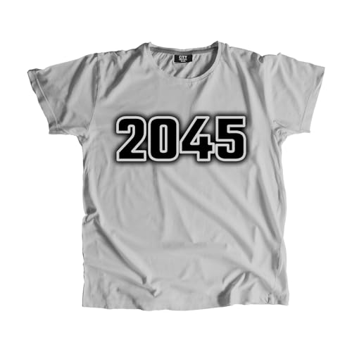 T-shirt unisexe 2045 en coton bio confortable pour look streetwear futuriste