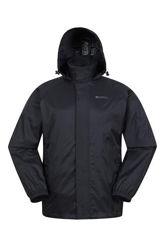 Mountain Warehouse Pakka Mens Waterproof Packable Jacket - IsoDry, Lightweight & Breathable Raincoat with Taped Seams & Packaway Bag - For Spring Summer & Travel - Image 3