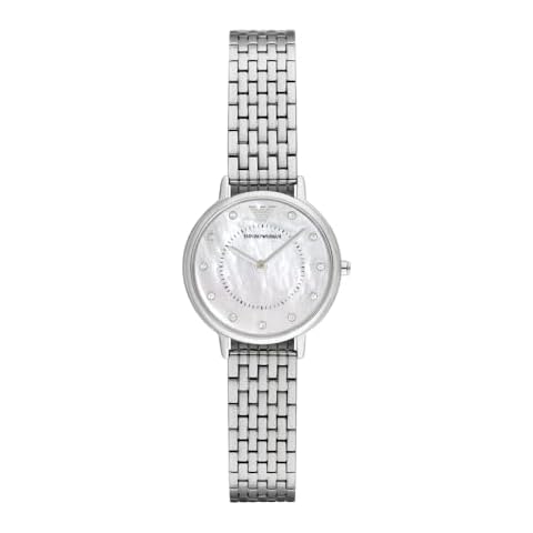 Emporio Armani Women's Watch, 28 mm Stainless Steel Cover