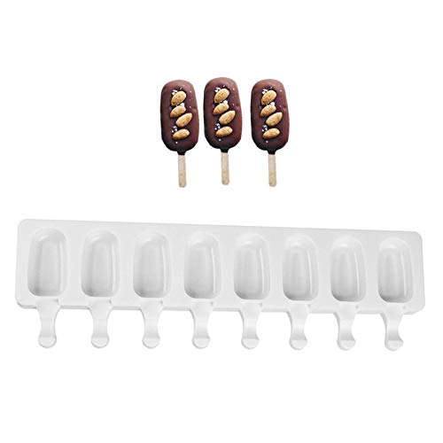 Conjunto de moldes de sorvete Homyl, molde quadrado para sorvete, pequenos moldes de picolé para faz