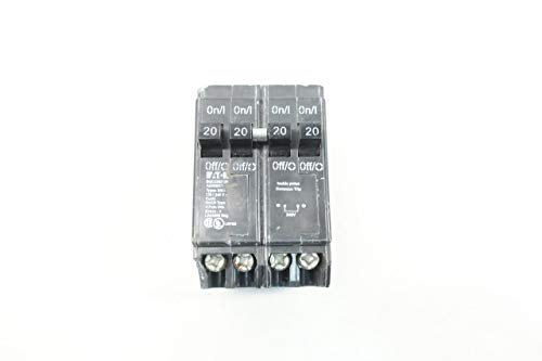 EATON BQC2202120 Circuit Breaker 4P 20A 120/240V-AC