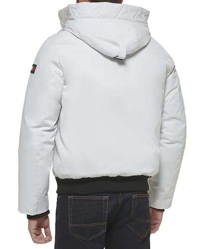 Image of Tommy Hilfiger Men's Arctic Cloth Hooded Bomber