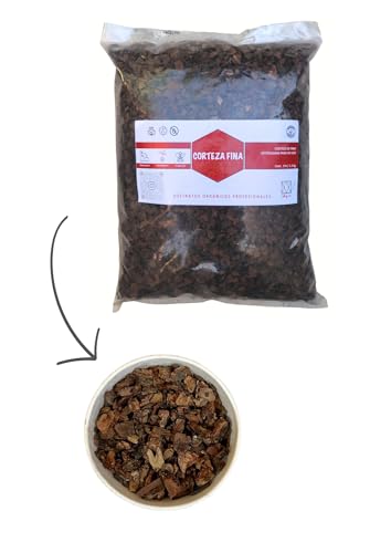 Listado y reviews de Tierra para orquídeas favoritos de las personas. 30 Genérico CORTEZA FINA DE PINO ESTERILIZADA 9L - PARA ORQUIDEAS, BROMELIAS ANTURIOS Y TERRARIOS -, COFI9L
