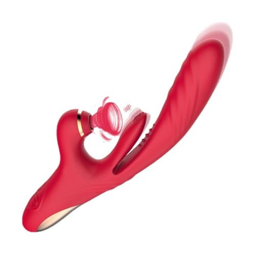 Vibrateur à succion Vibration de succion multi-fréquence Nouveau design à triple tête Étanchéité IPX6 Flirt et masturbation