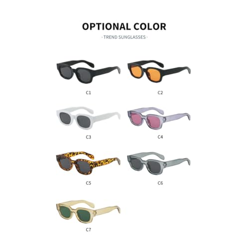 Lunettes de soleil tendance style rétro avec verres protecteurs