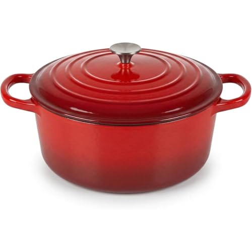 10 Quart Dutch Oven Approx 9.5 qt Enameled Cast Iron Dutch Oven Pot & Lid