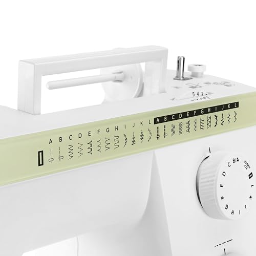 Image of Janome Sewist 725S Sewing Machine - Includes 1 /4 inch Seam Foot + 10-Pack Bobbins + Universal Needles + Leather Needles