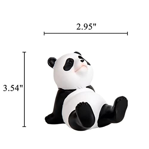 Image of Kawaii Phone Stand for Desk,Adjustable Compatible with Smartphones and Tablets,Cute Panda Smartphone Stand,Kawaii Room Decor Aesthetic (White)