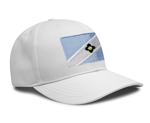 Image of International Tie City Hat for Men and Women, Adjustable Snapback Trucker Baseball Cap with Embroidered Patch