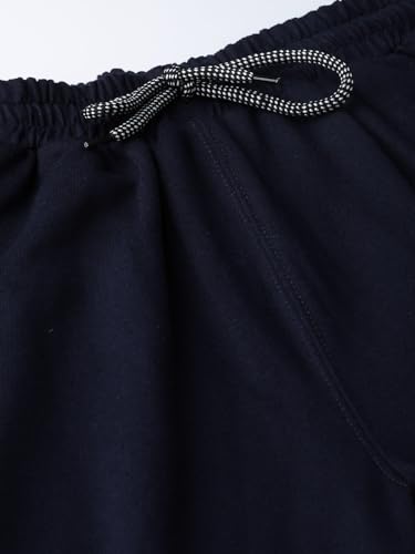 Image of Hubberholme Women's Cotton Blend Regular Fit Side Tape Capri Track Pants