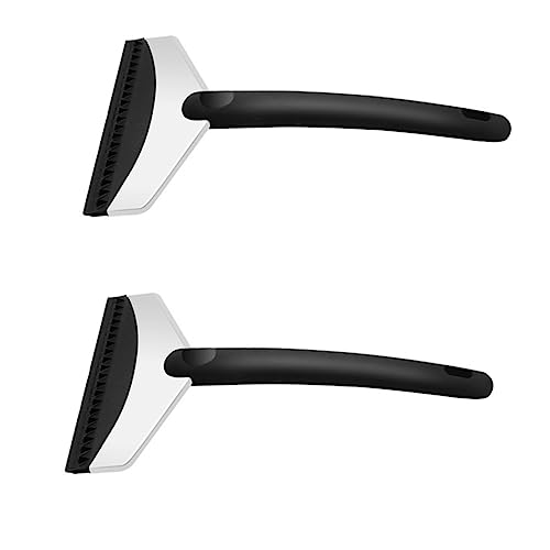 Raspador de hielo de acero inoxidable TOPBATHY de 2 piezas para eliminar escarcha
