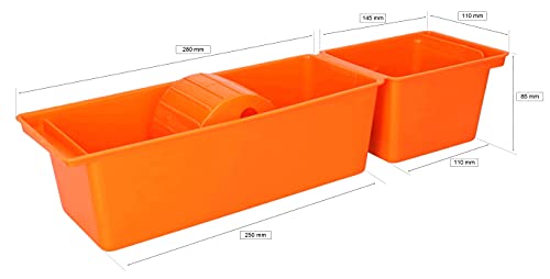 KOTARBAU® USA-Paint schildergereedschapsset - kunststof borstels om te schilderen - Afbeelding 4