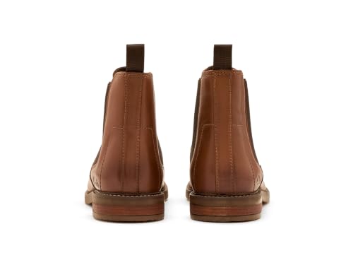 Clarks Herren Jaxen Easy Stiefeletten, Dark Tan Leder, 10.5 Wide – Ansicht 7