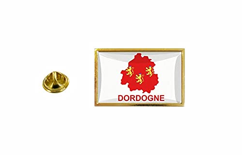 akachafactory Pins pin pin badge country map dordogne department