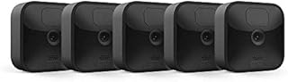 Blink Outdoor – wireless, weather-resistant HD security camera with two-year battery life and motion detection, set up in minutes – 5 camera kit