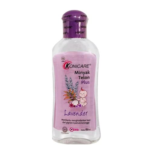 Minyak Telon Oil with Lavender, 60 Ml (12 bottles)