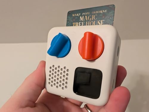 Image of 2Pcs Replacement Dial Knobs for Yoto Mini - Grip Control Knob Covers for Kids Music Player | Easy Snap-On Installation (Blue)