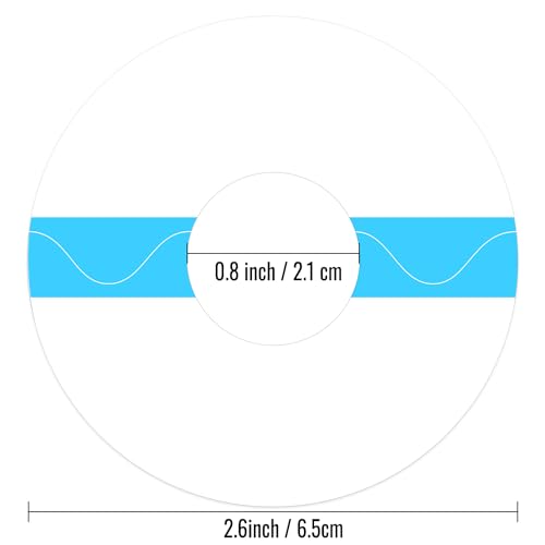 GTAGKOMMEN Universal Adhesive Patches for CGM and Insulin Pumps, 0.8-Inch Hole, 40 Pack Waterproof 10-14Days & Breathable Clear Patches, Pre-Cut Adhesive Tape, CGM Protection,Skin-Friendly Patches. — view 5