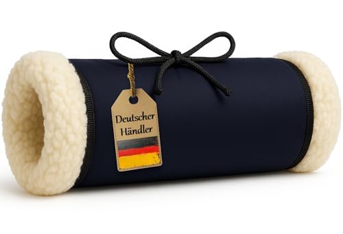 Rollstuhl Handmuffe mit 100% Schurwolle von FabaCare, Rollstuhl Handschuh, extra warme Handwärmer, Handmuff, Wasserdicht, Winddicht, Fingerwärmer, Wollhandschuhe, Fäustling