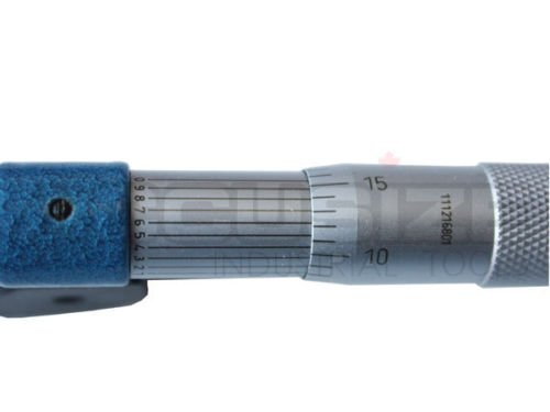 Accusize Industrial Tools 3-4'' X 0.0001'' Disc Type Micrometer in Fitted Box, 2502-4001