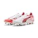 Produktbild PUMA Ultra 5 Match MXSG, Unisex Fussballschuh, PUMA White-PUMA Black-Glowing RED,