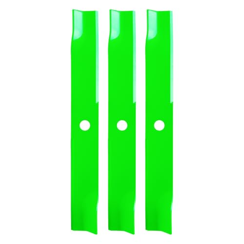 JXJKCZ 60 Mower Blades Fit for Exmark Lazer Z AS CT XP LC Pioneer Vantage Turf Tracer Staris Front Runner E S X Series Lawn Mower Replaces OEM 103-6383 103-6383-S (High Lift) 3 Pack