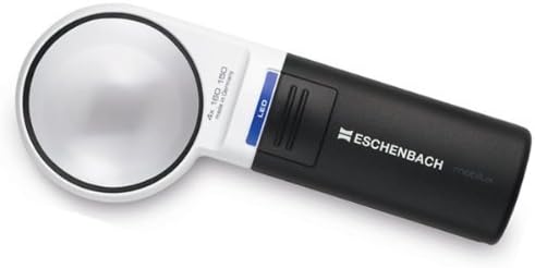 Eschenbach 3X Mobilux LED Illuminated Pocket Magnifier
