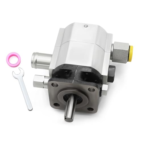 Image of Nakkaa 11 GPM 2 Stage Hydraulic Log Splitter Pump Aluminum Gear Pump | 3000 PSI aluminum hydraulic gear pump, Fast cycle times, Direct replacement pump for gas-powered log splitting machines