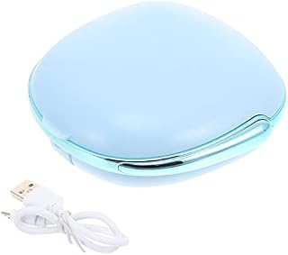 Healeved 1pc Washer Case Electric Disposal Fit Sky- Hard Practical Charger Soft Care Portable Daily Lenses Automatic Cleaning Colored Container Machine Contact Cleaner Lens Fast