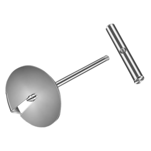SOLUSTRE ステンレス製フルーツコアリムーバー 中型 果物の芯抜き器 簡単グリップ設計 洗いやすく耐久性あり キッチン用リンゴ 梨コア除去ツ