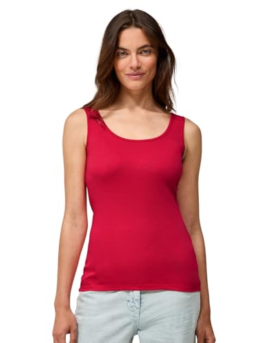 top donna Cecil B322820 Top Basic, Glazed Apple Red, XS Donna