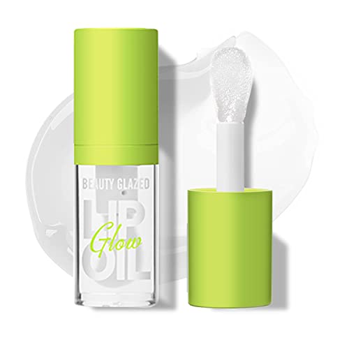 MYUANGO Lip Oil Moisturizing, Hydrating Lip Care Lip Tint, Shiny Lip Glow Vegan Plumping Lip Gloss for Dry Lips (101, STANDARD SIZE)
