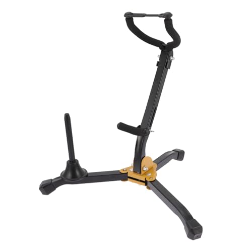ifundom Saxophone Stand Iron Rack Display Collapsible Bracket for Saxophone Rack Display Stand