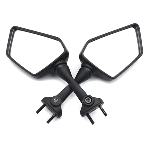 Espejos retrovisores para Kawasaki Ninja 250R EX250 de 2008 a 2013 en color negro mate