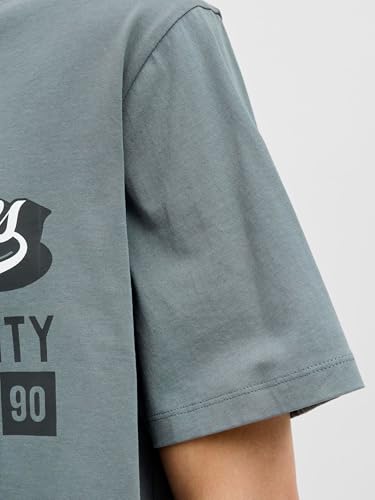 Upim, T-Shirt Girocollo Con Stampa Uomo, Unisex, Grigio Cemento, Taglia: Xl - 6