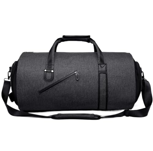 Weekender Travel Bag Travel Garment Bag Versatile 2-in-1 Hanging Suitcase for Men and Women Business Weekend Sport Gym Bag