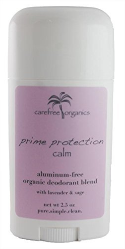 Carefree Organics Prime Protection Calm Aluminum-free Organic Deodorant, 2.5 oz