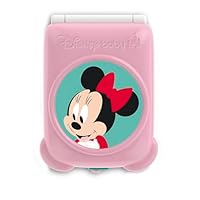 Clementoni Disney Baby – Minnie Flip Phone, Telefono Bambini 9-36 Mesi, Centro attività con 4 Tasti per Stimolare Il Gioco Imitativo con Luci e Suoni, 17515