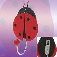 Aexit Cartoon Ladybug Ladybird Beetle Mini Wall Hanging Hanger Hook (ee3fbe94eacfbbc1a8b8e747edc2462a)