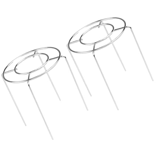 BESTonZON Round Cake Carrier Cake Stand Stainless Steel Rack Round Rack Baking Tool Cake Holder Buckle Cooling Rack Drying Rack Chiffon