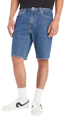 Levi's Men's 405 Standard MID Length, Blue Core Cool Short, 34W 2