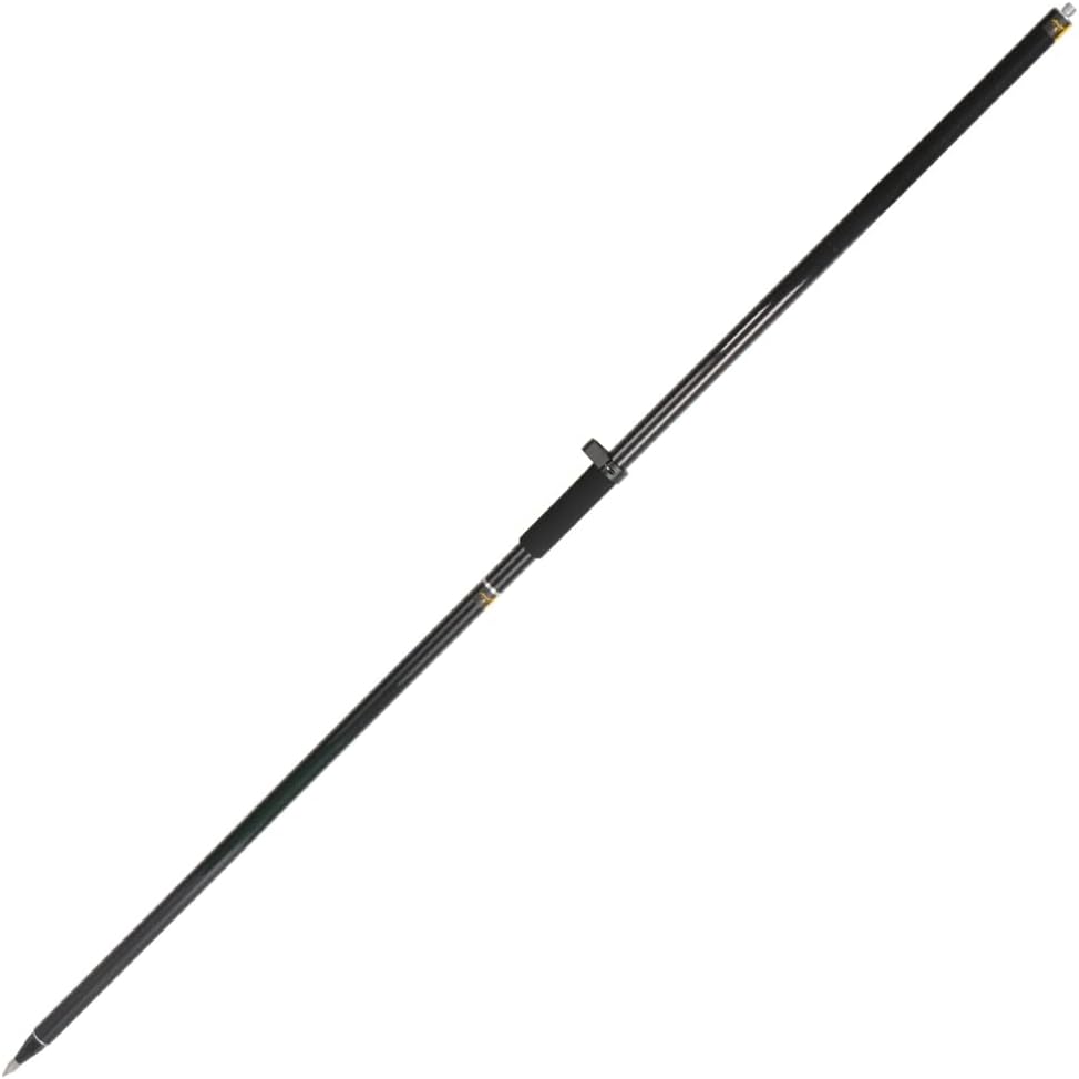 Carbon Fiber 2M 2Section Survey Pole, GPS Rover Rod 6.5FT/2M 2Sections Design for Land Surveying & Engineering – RTK GPS/GNSS Accessory –Includes Level Vial & Carrying Bags (GLS22-B)