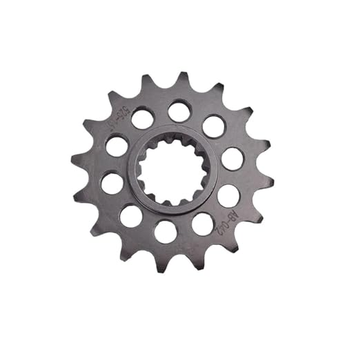 Pignon avant de moto 525-16T en acier forgé haute résistance