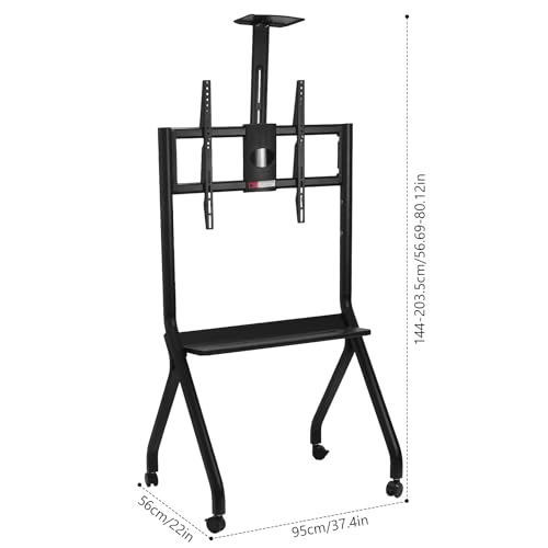 Soporte móvil ajustable para pantallas de 42-75 pulgadas miniatura 7