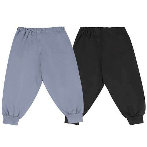 MOEMOE BABY Leakproof Diaper Pants for Potty Training 2 Packs Nighttime Diaper Short for Toddler Boys and Girls