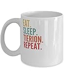 Tierion Crypto, Eat Sleep Tierion Repeat Mug 11oz, white