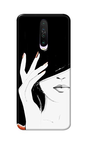 Image of PRINTFIDAA Photo of Beautiful Girl Hard Back Cover for Poco X2 / Redmi K30 / Redmi K30 5G Back Cover -(P6) KAT1005