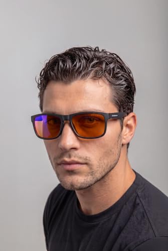 Image of Gaming Glasses | Blue Light Blocking Glasses | Intercept /Onyx by Gunnar | 98% Blue Light Protection, 100% UV Light, Anti-Reflective To Protect & Reduce Eye Strain & Dryness