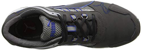 PUMA PUMA Safety Black Mens Leather Pace Low SD CT Oxfords Work Shoes 7